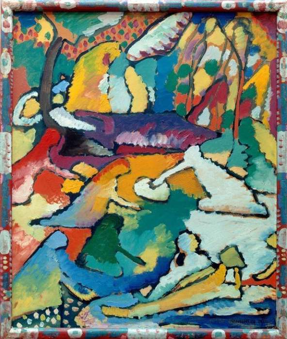 Fragment for Composition II od Wassily Kandinsky