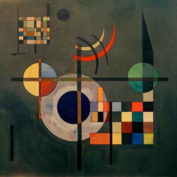 Counterweights, 1926 od Wassily Kandinsky