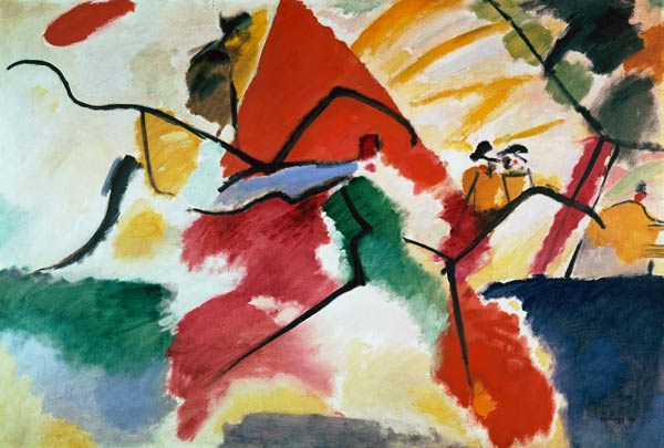 Impression V (Park) od Wassily Kandinsky