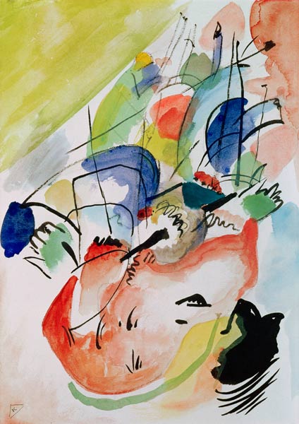 Improvisation XXXI od Wassily Kandinsky