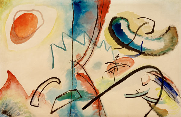 Untitled (Improvisation) od Wassily Kandinsky