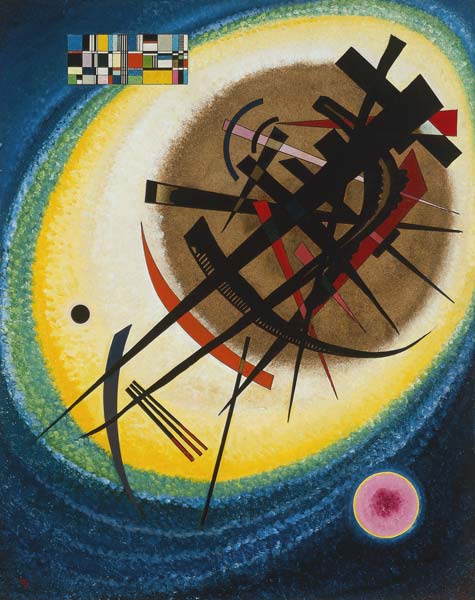 In the Bright Oval od Wassily Kandinsky