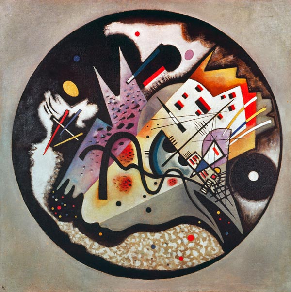 In The Black Circle od Wassily Kandinsky