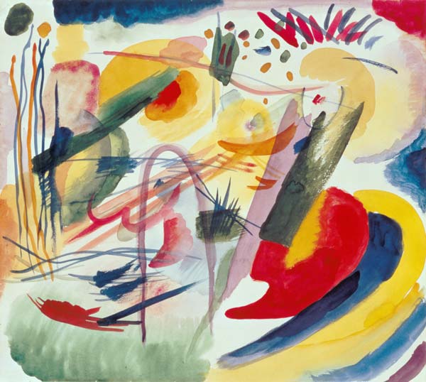 Composition without titles od Wassily Kandinsky