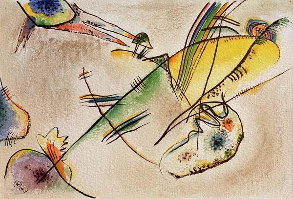 Komposition B od Wassily Kandinsky