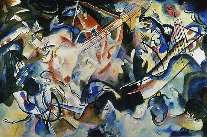 Komposition VI., od Wassily Kandinsky