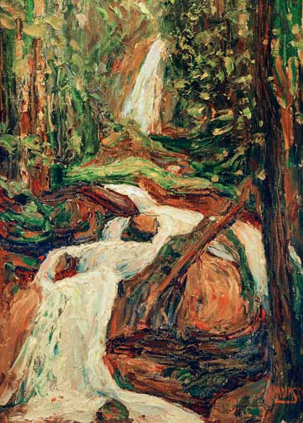 Kochel - Waterfall I od Wassily Kandinsky