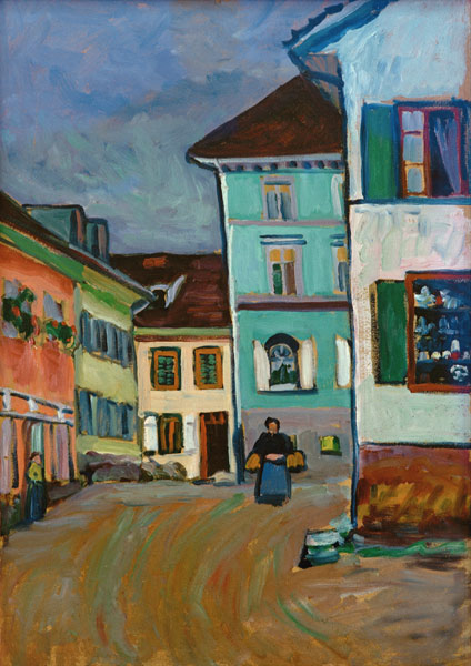 Murnau – Johannisstraße od Wassily Kandinsky
