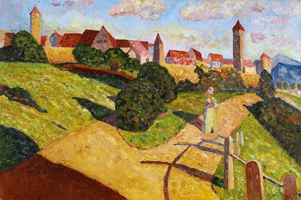 Rothenburg ob der Tauber od Wassily Kandinsky