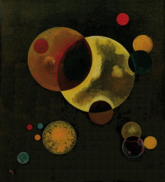 Heavy Circles od Wassily Kandinsky