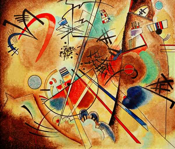 Small dream in red od Wassily Kandinsky