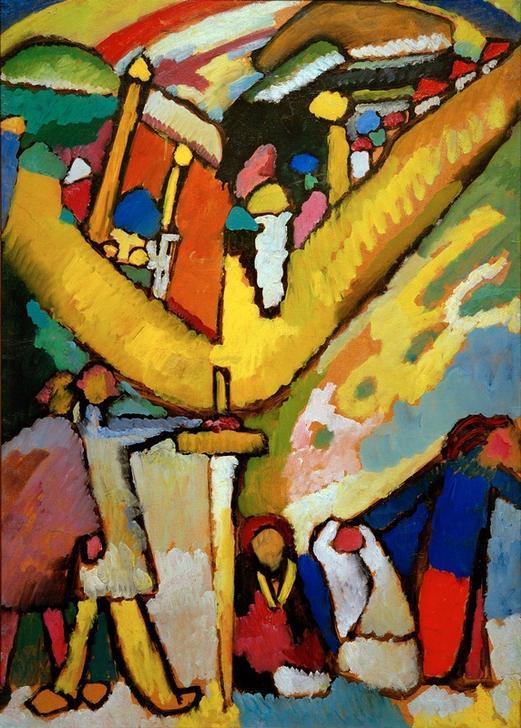 Study for Improvisation 8 od Wassily Kandinsky