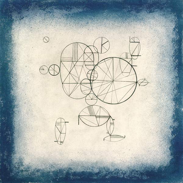 Blue Circles od Wassily Kandinsky