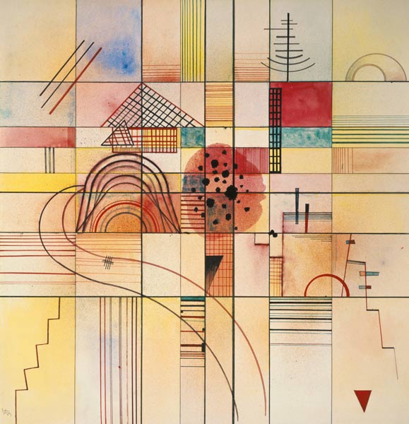 Varied rectangles od Wassily Kandinsky
