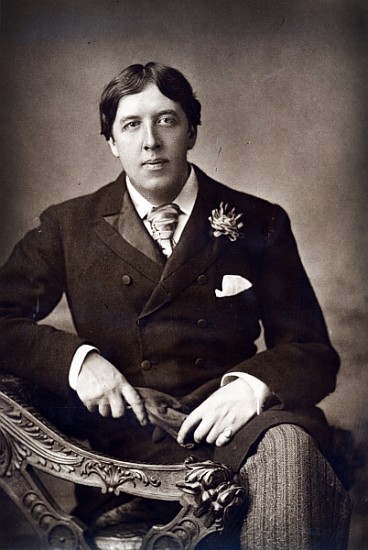 Oscar Wilde, 1889 (carbon print photo) od W. D. Downey