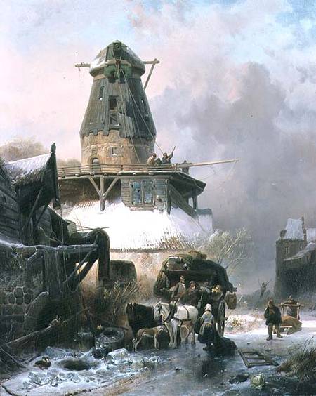 The Old Mill od Wijnand Joseph Nuyen