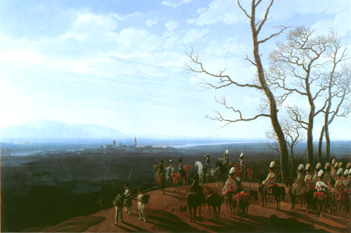 Siege of Kosel od Wilhelm Alexander Wolfgang von Kobell