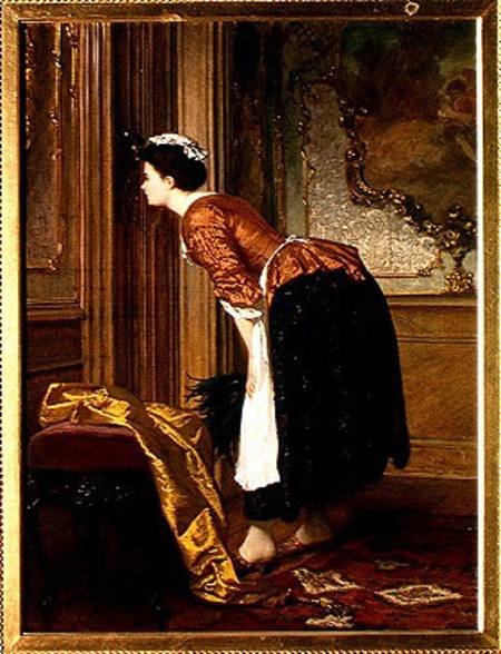 The Curious Maid od Wilhelm Amberg