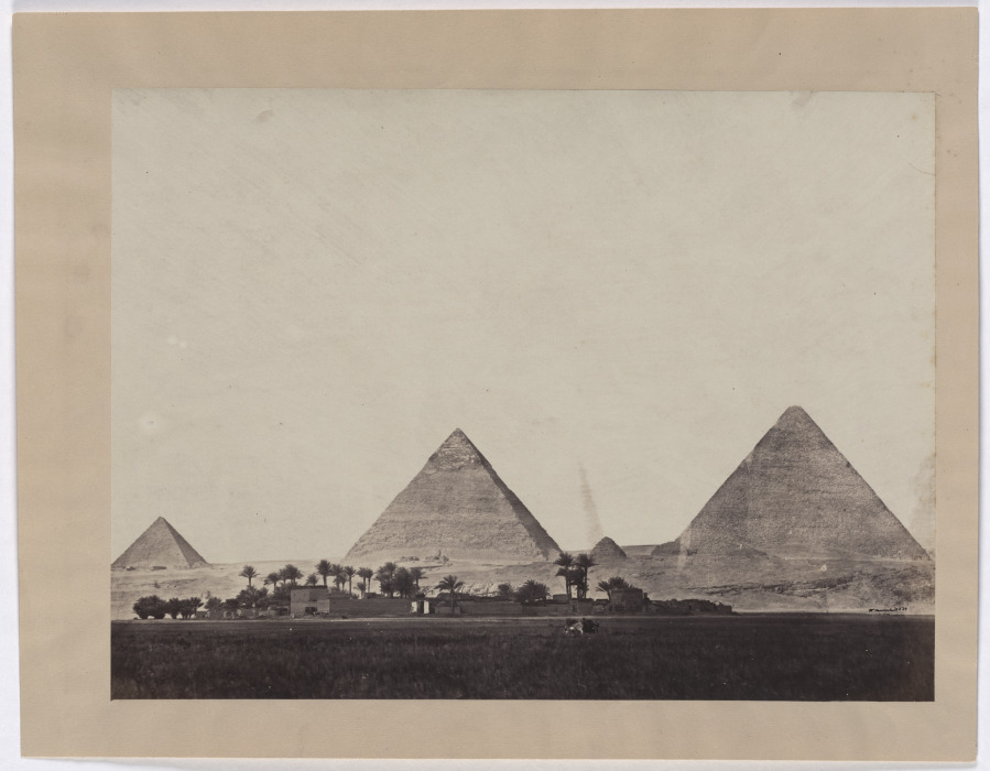 Untitled (Pyramids, Gizeh) od Wilhelm Hammerschmidt