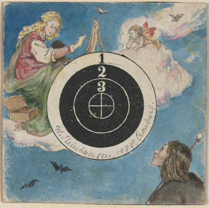 Decorated target od Wilhelm Steinhausen