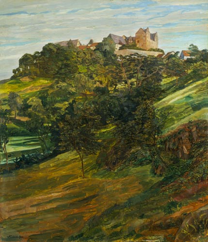 Lichtenberg Castle in Odenwald od Wilhelm Trubner