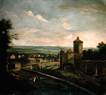 View of Nuremberg, Summer od Wilhelm von Bemmel