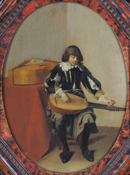 The Young Musician (oil on panel) od Willem Cornelisz Duyster