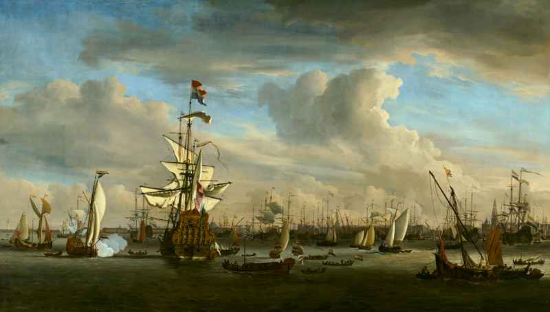 Die "Gouden Leeuw" od Willem van de Velde d.J.