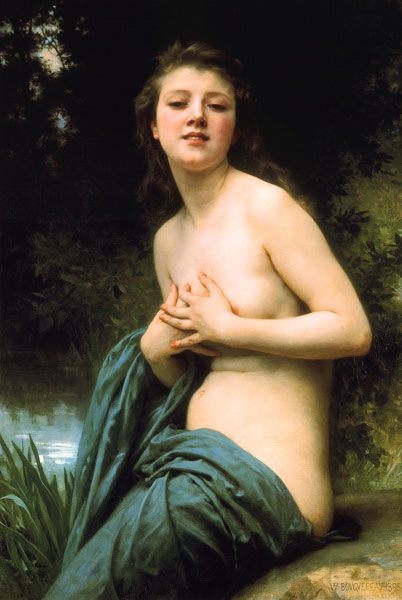 Spring airs od William Adolphe Bouguereau