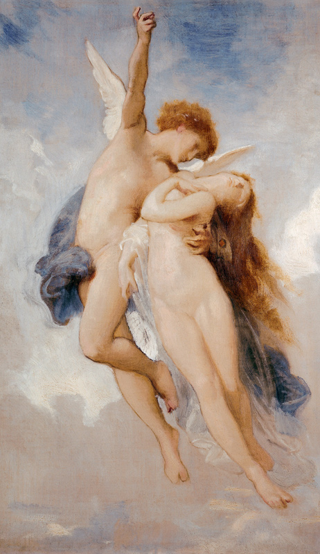 Cupid and Psyche od William Adolphe Bouguereau