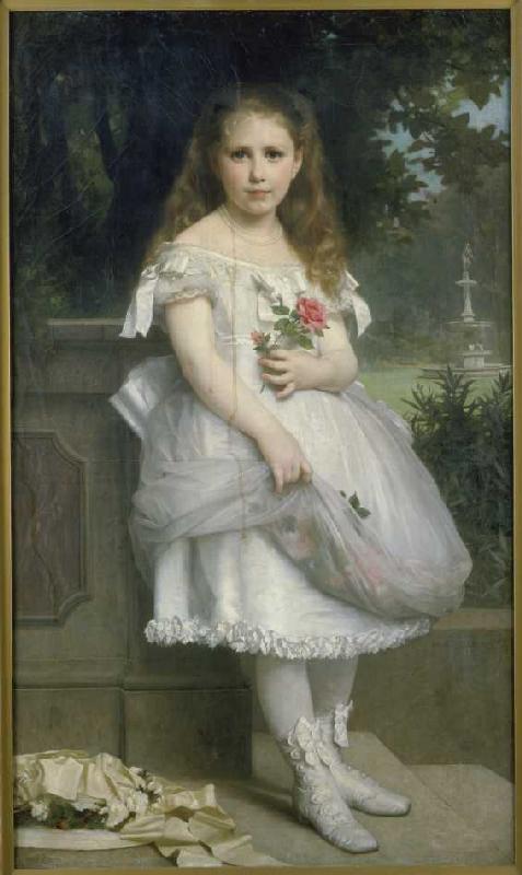 Anna Mounteney Jephson in the Ballkleidchen od William Adolphe Bouguereau