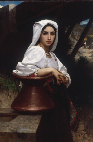 Young Italian Girl od William Adolphe Bouguereau