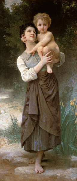 Mother and Child od William Adolphe Bouguereau