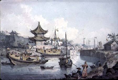 Barges of Lord Macartney's Embassy to China od William Alexander