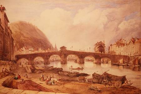 Bridge of Arches, Liege od William Alfred Delamotte
