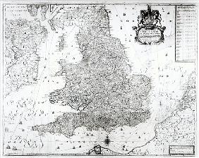 A New Map of the Kingdom of England and the Principalitie of Wales
