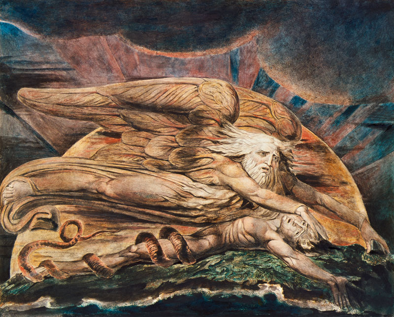 Die Erschaffung des Adam od William Blake