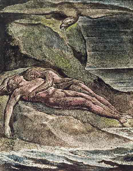 Milton a Poem: Albion on the rock od William Blake