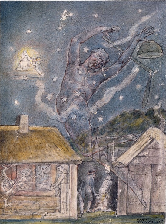The Goblin (from John Milton's L'Allegro and Il Penseroso) od William Blake