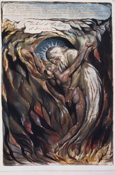 Illustration for Jerusalem od William Blake