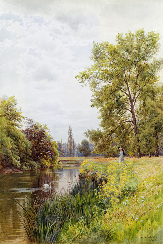 The Thames at Purley od William Bradley