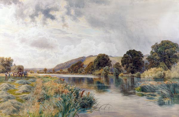 Haymaking od William Bradley