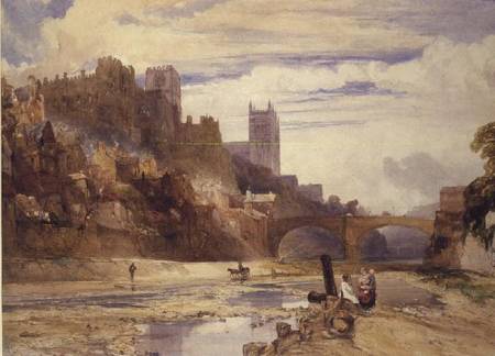 Durham from the River od William Callow