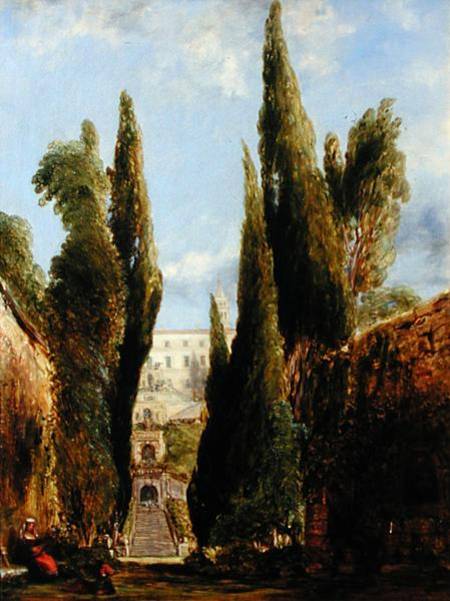 Villa D'Este, Tivoli od William Collins