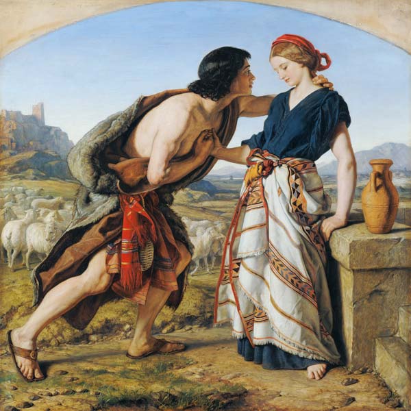 The Meeting of Jacob and Rachel od William Dyce
