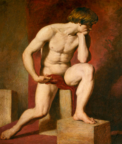A Male Nude od William Etty