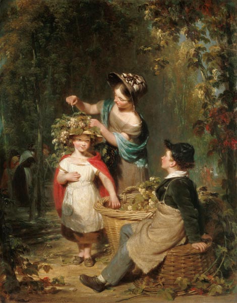 The Hop Garland od William Frederick Witherington