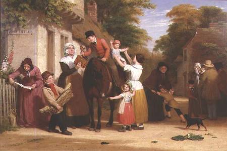 The Village Post Office od William Frederick Witherington