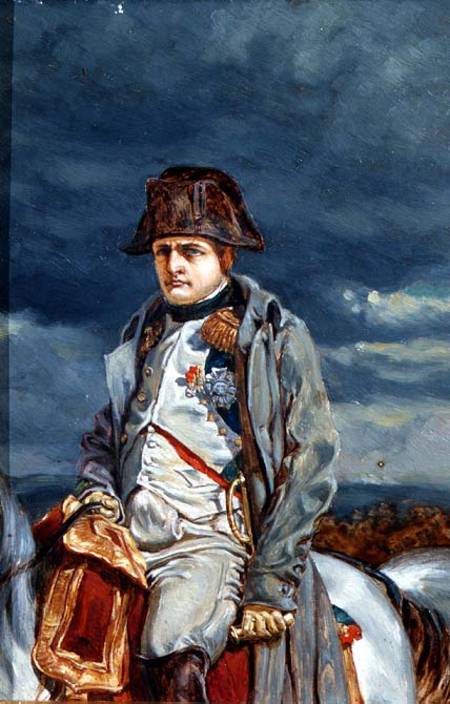 Napoleon in 1814 (after Meissonier) od William Gersham Collingwood