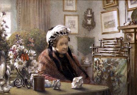 Miss Susan Beever at the Thwaite od William Gersham Collingwood